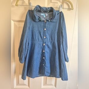 🌼$8 Girls Cotton Chambray Dress